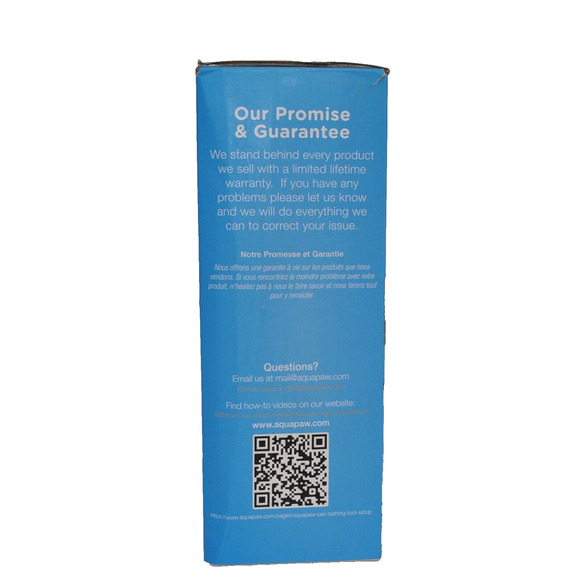 NEW Aquapaw Dog Cat Pet Bathing Tool w/ Flexible 8' Hose - Shower or Garden Hose - Picture 3 of 4